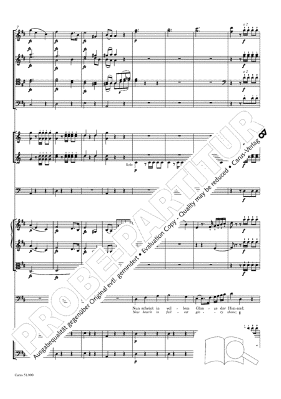 The Creation (Die Schopfung) 4-Part scores gallery preview page 195