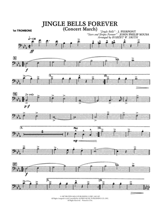 Jingle Bells Forever (Concert March): 1st Trombone