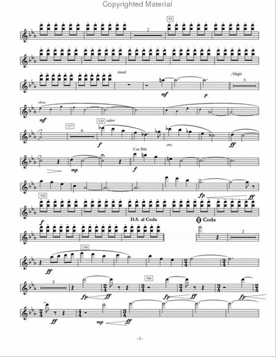 Monuments Concert Band scores gallery preview page 23