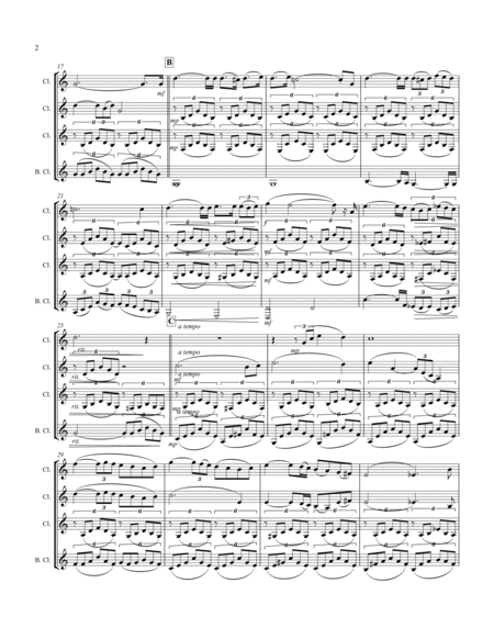 Ave Maria (for Clarinet Quartet) image number null