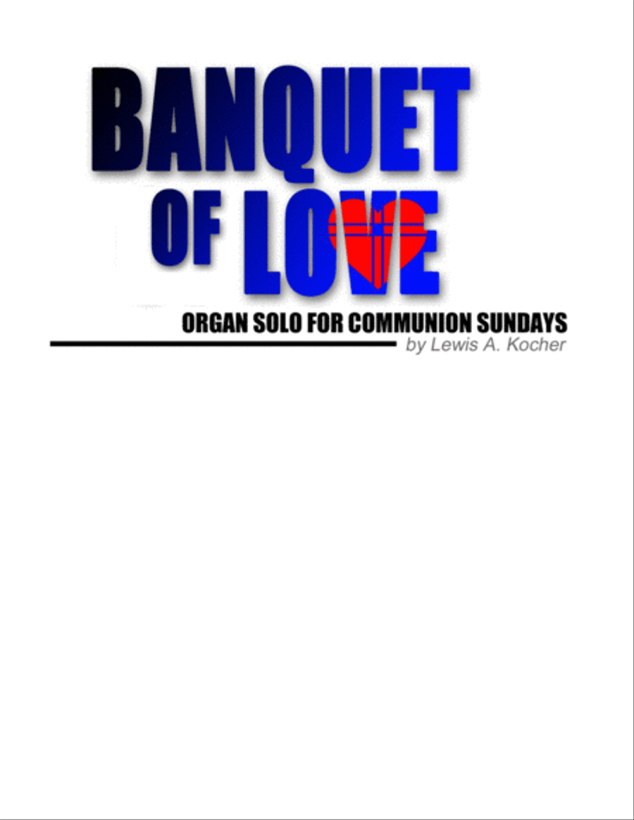 Banquet of Love Organ Solo scores gallery preview page 1