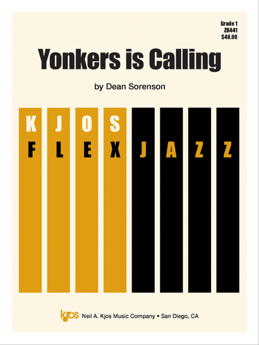 Yonkers is Calling Yonkers is Calling Jazz Ensemble scores gallery preview page 1