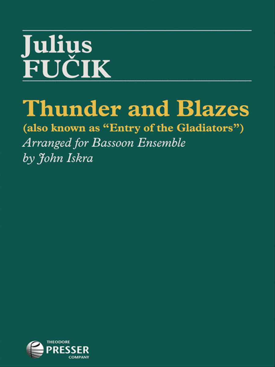 Thunder and Blazes Chamber Music scores gallery preview page 1