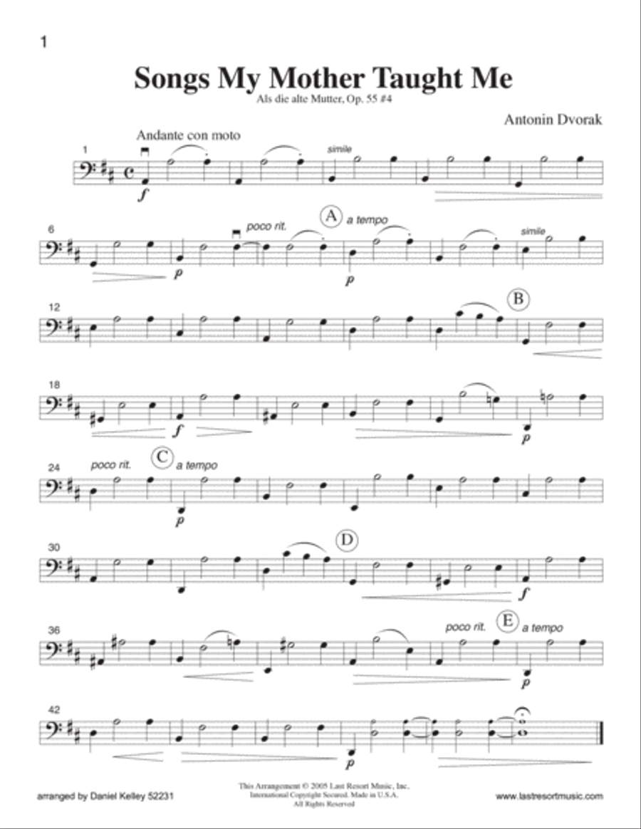 Intermediate Music for Three, Volume 2, Part 3 Cello or Bassoon Bassoon scores gallery preview page 5