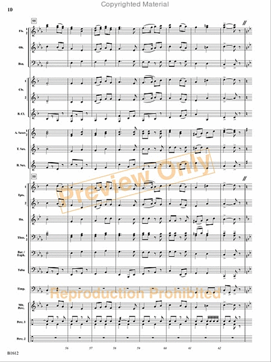 Hopak! Concert Band scores gallery preview page 31
