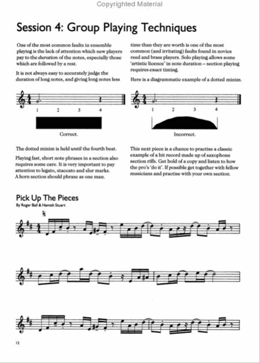 The Complete Saxophone Player – Book 4 Saxophone Solo scores gallery preview page 3
