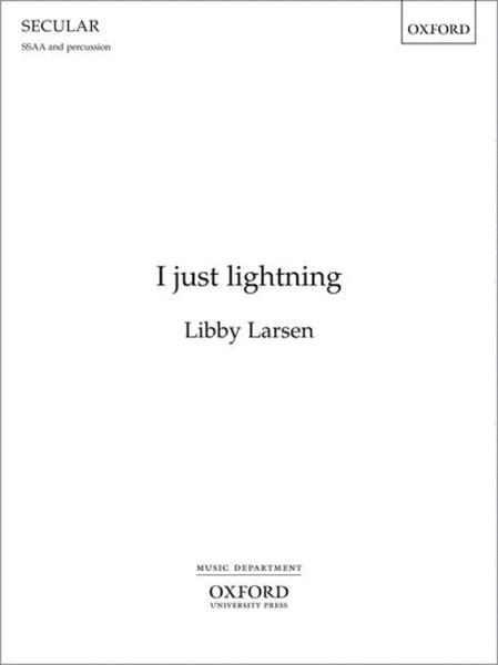 I just lightning
