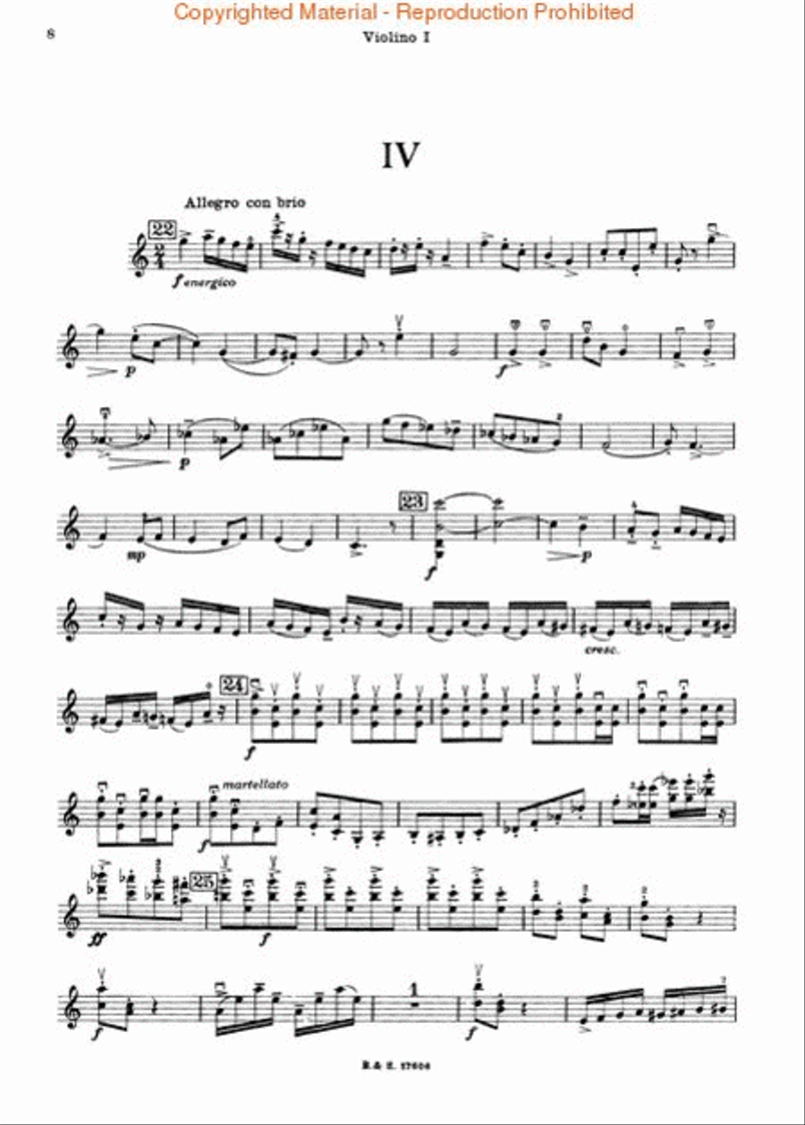 Sonata for 2 Violins, Op. 56 String Duet scores gallery preview page 4