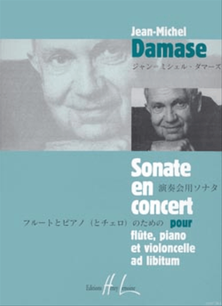 Sonate en concert Op. 17 Flute scores gallery preview page 1