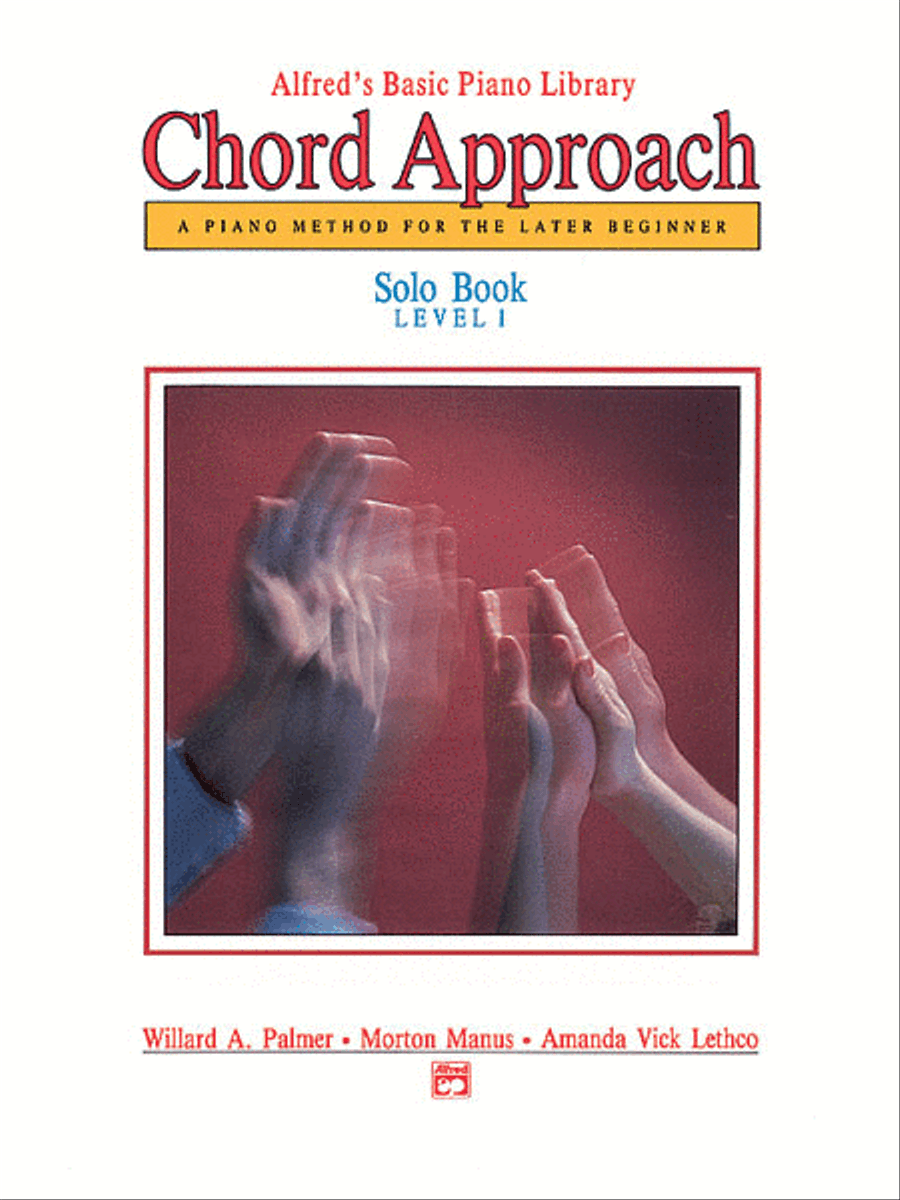 Alfred's Basic Piano Chord Approach Solo Book, Book 1 Piano Method scores gallery preview page 1