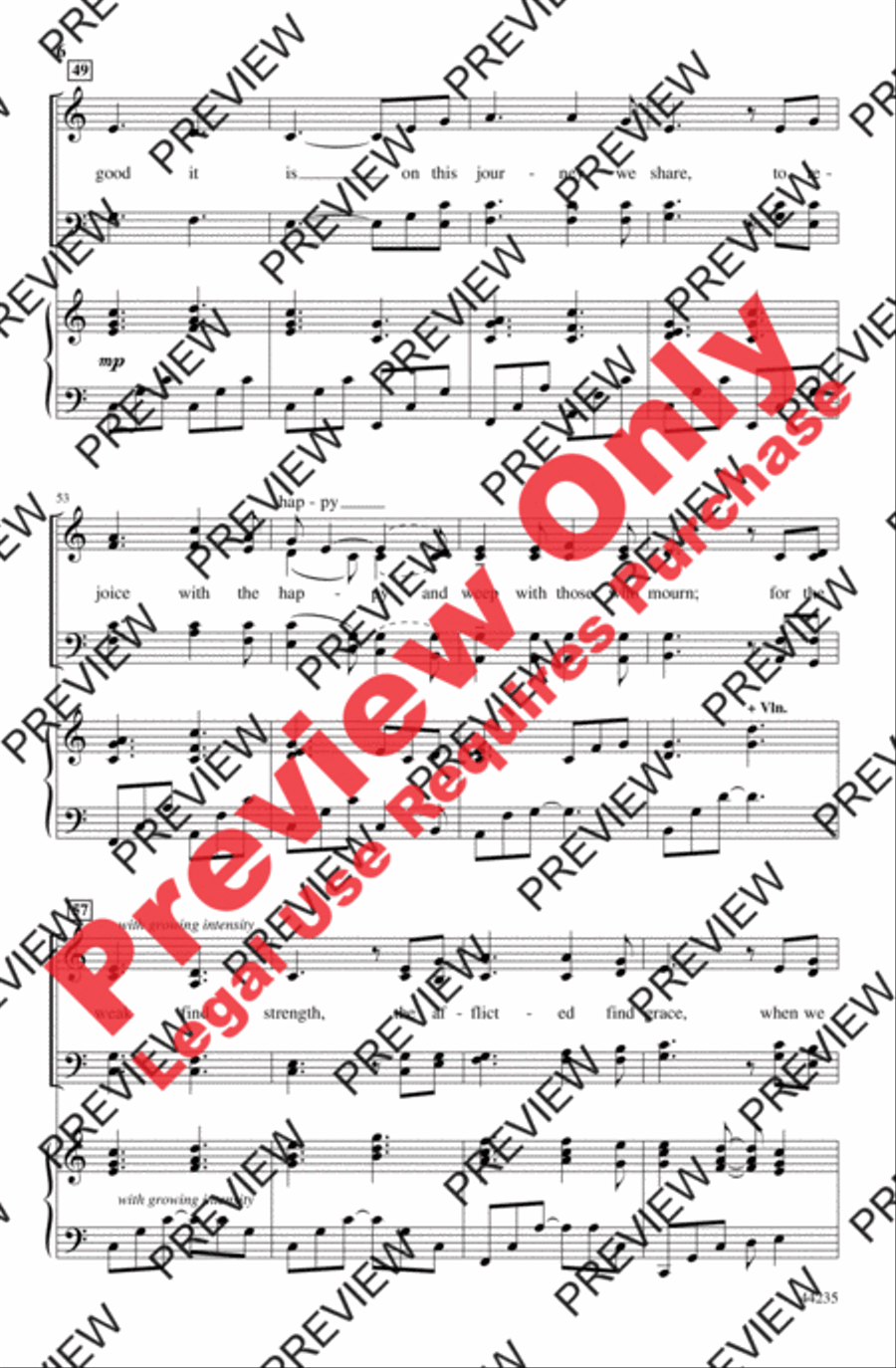 Oh, How Good It Is 4-Part scores gallery preview page 6