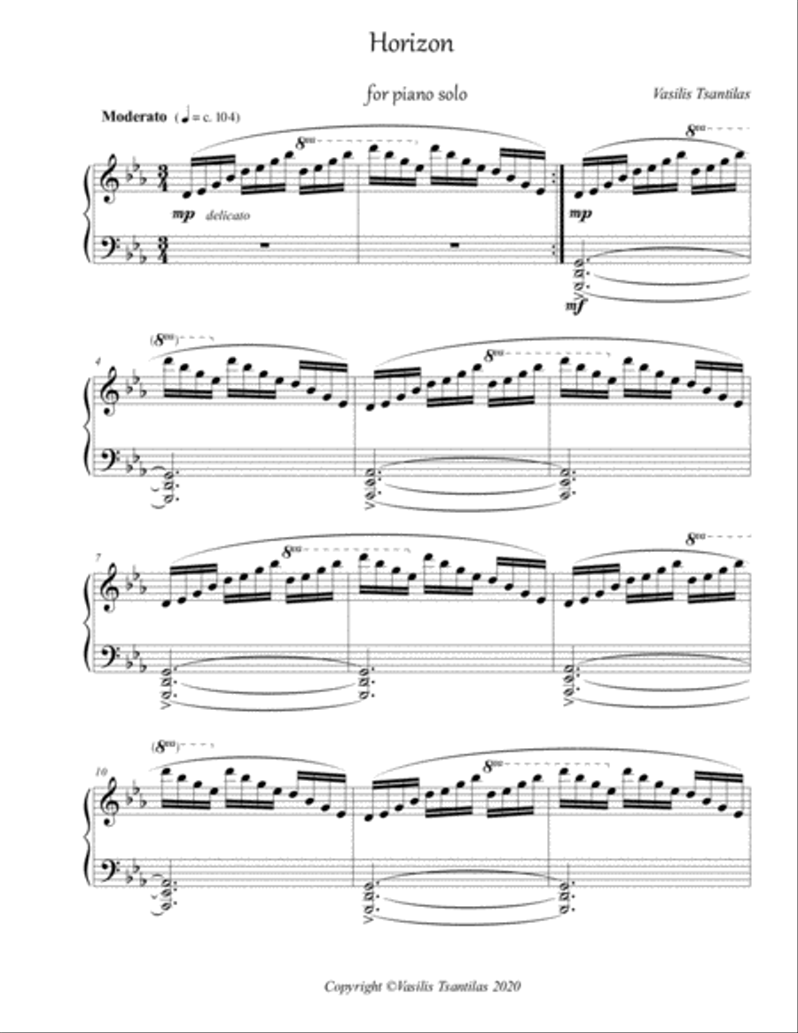 Horizon Piano Method scores gallery preview page 1