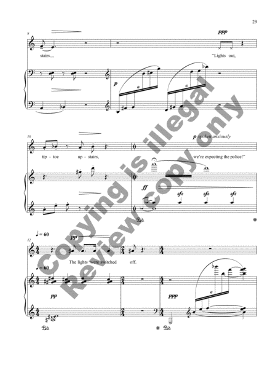 A World Turned Upside Down Mezzo-Soprano Voice scores gallery preview page 12