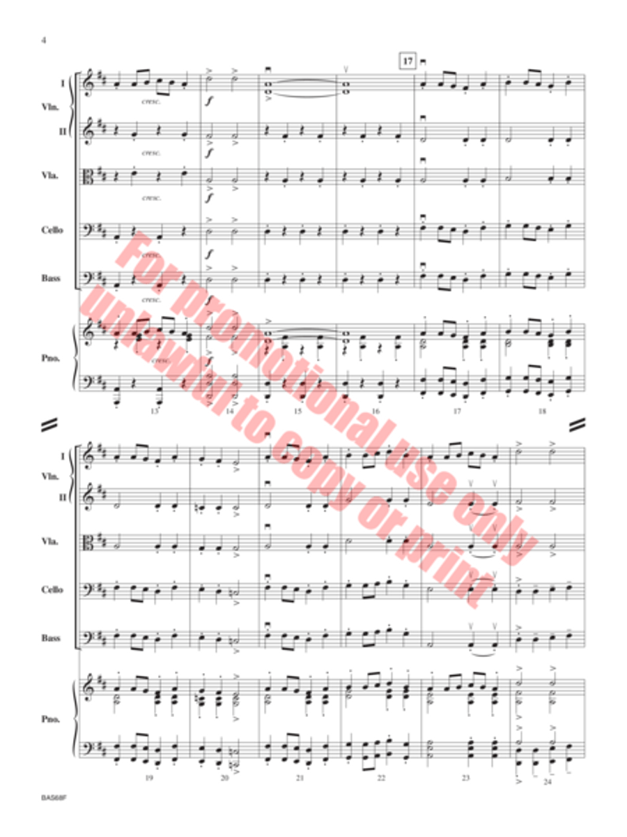 Cal's Jig String Orchestra scores gallery preview page 5