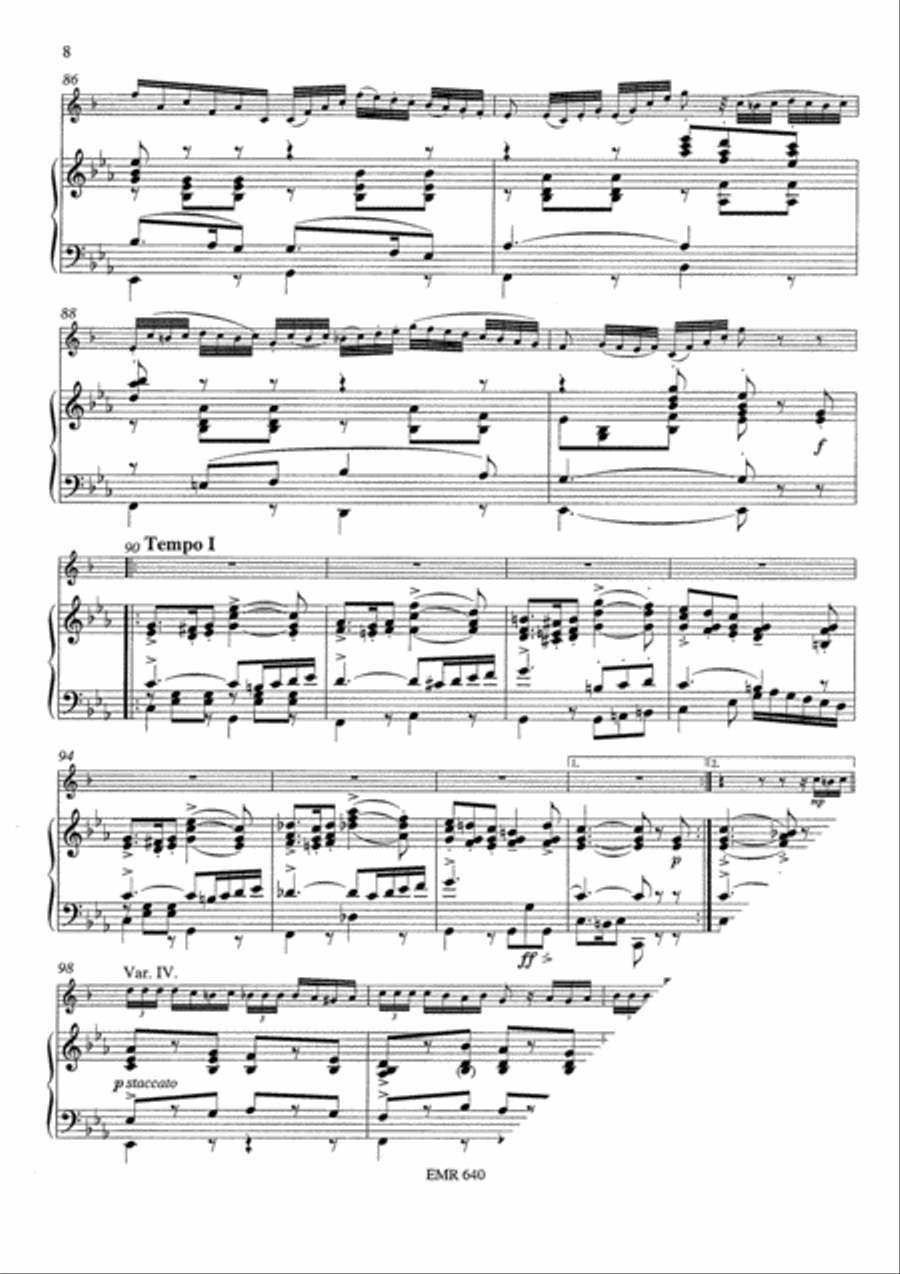 Carnaval von Venedig Carnaval von Venedig Euphonium scores gallery preview page 8