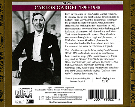 Carlos Gardel - The King Of Tango, Volume 2