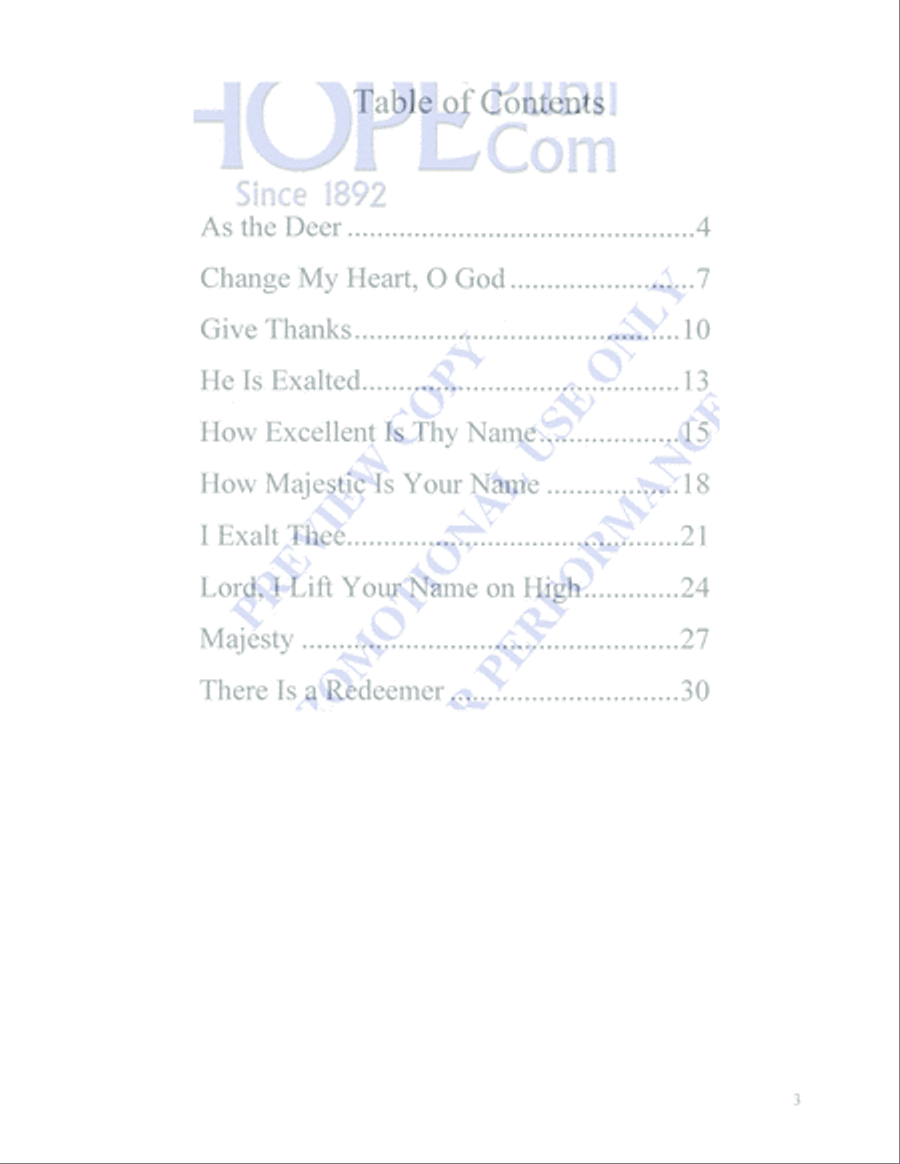 Praise Him with Instruments Orchestra scores gallery preview page 5
