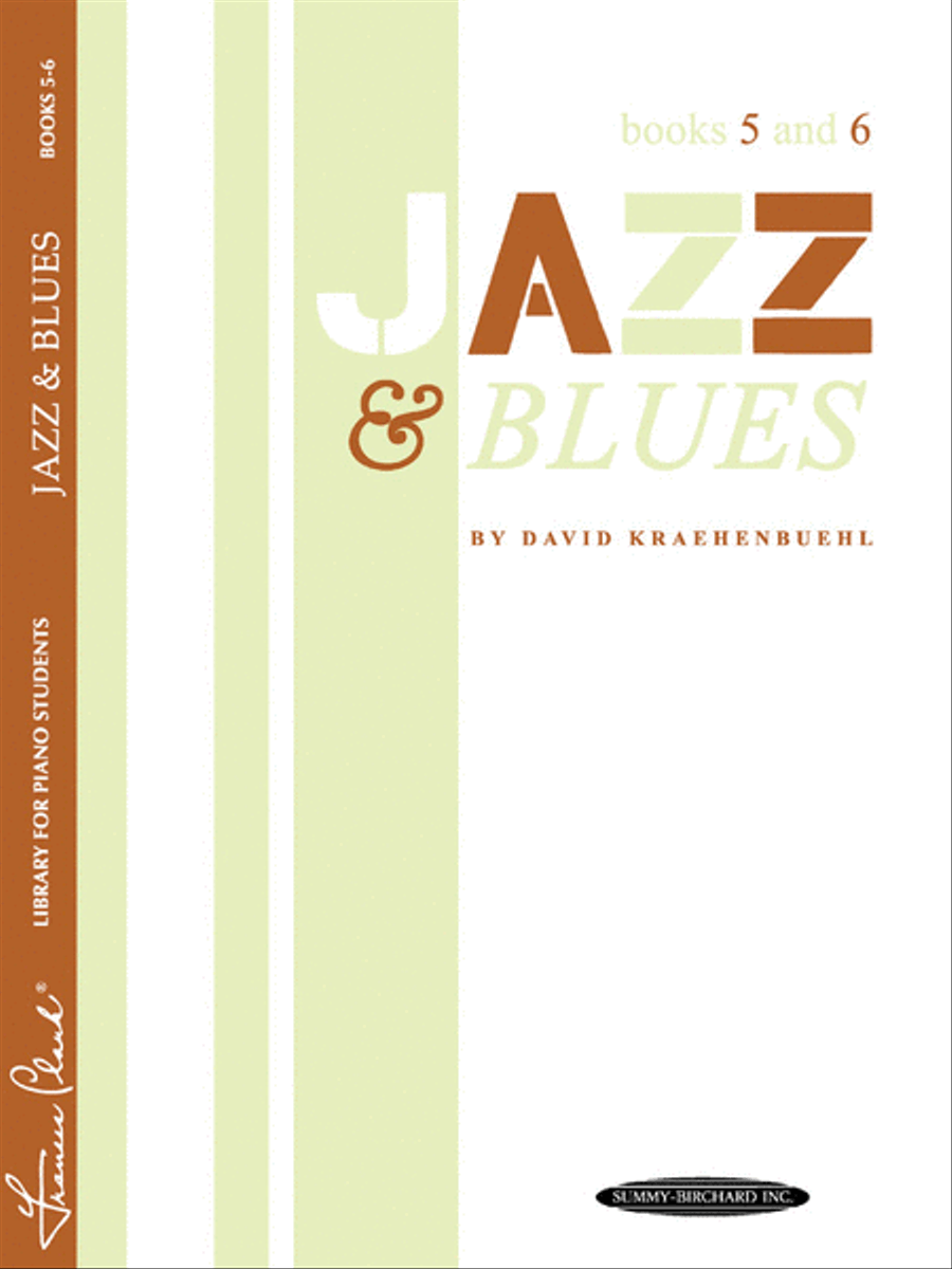 Jazz & Blues, Book 5 & 6 Piano Method scores gallery preview page 1