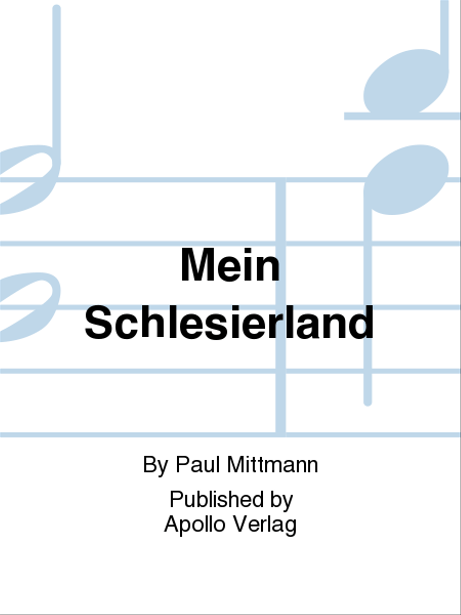 Mein Schlesierland Mein Schlesierland Orchestra scores gallery preview page 1