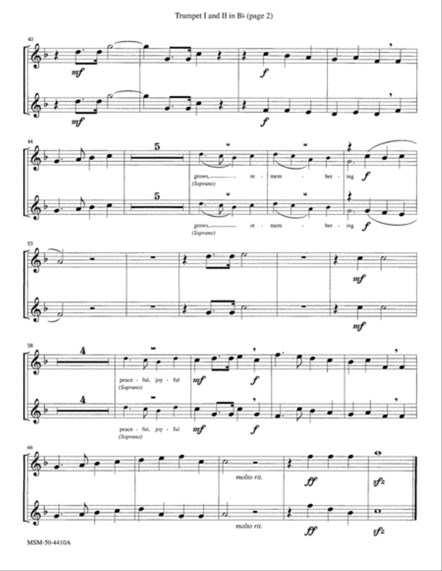 Around the World the Shout Resounds Choir scores gallery preview page 2