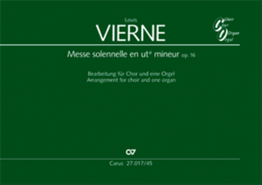 Messe solennelle en ut diese mineur 4-Part scores gallery preview page 1