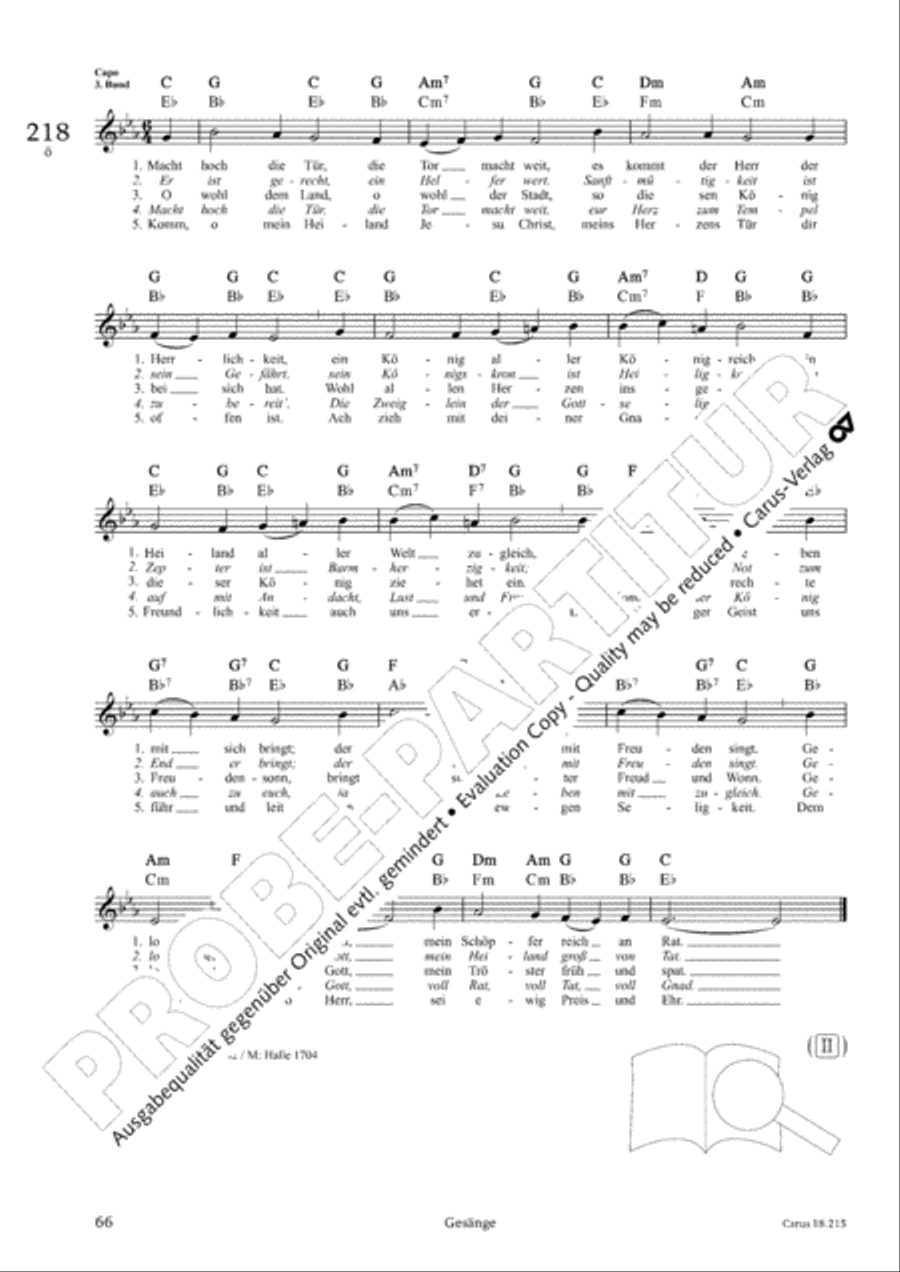 Gitarrenbuch zum Gotteslob Guitar scores gallery preview page 63