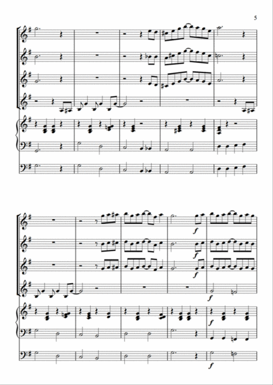 The Entertainer Set of Parts scores gallery preview page 5