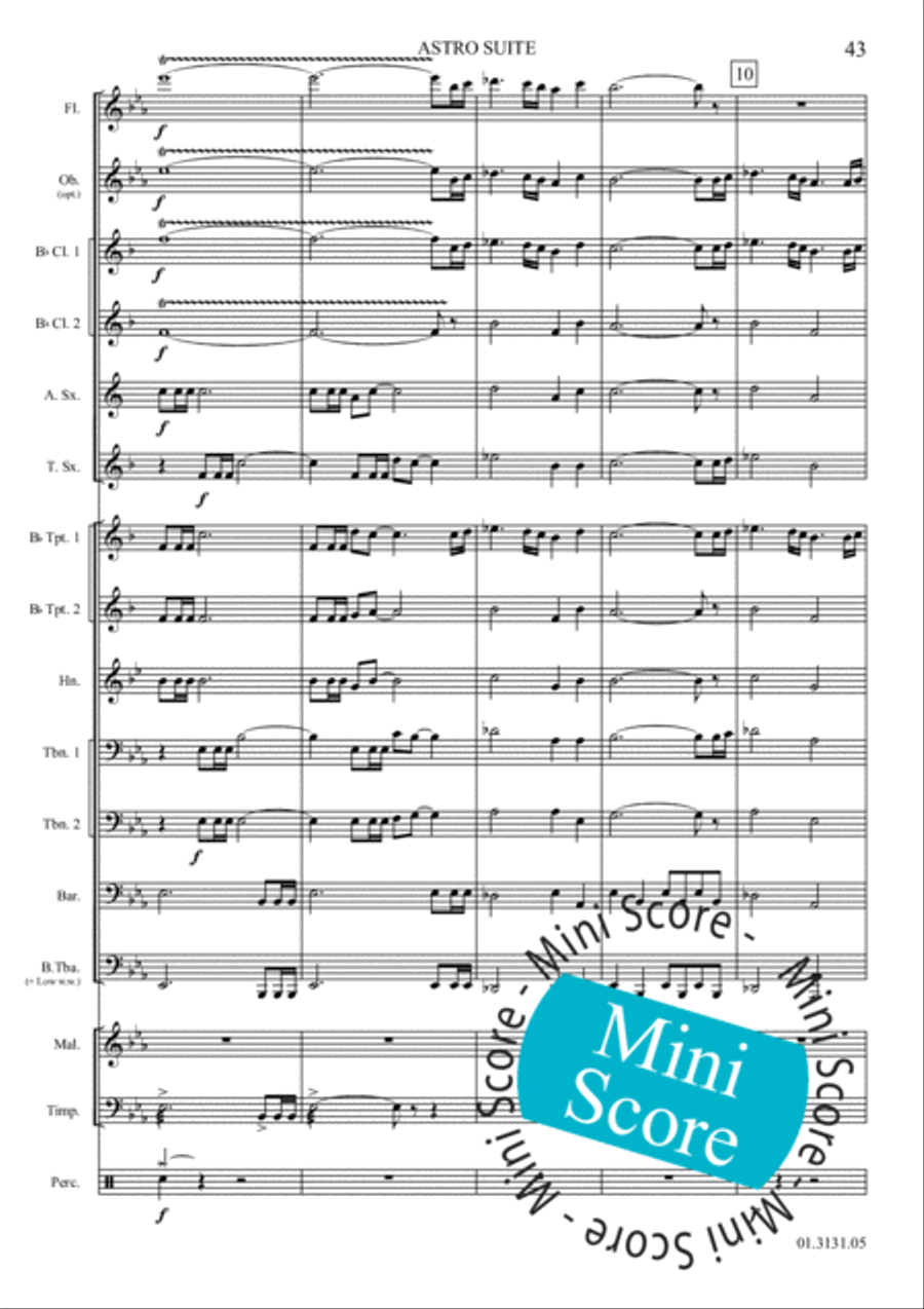 Astro Suite Astro Suite Concert Band scores gallery preview page 49