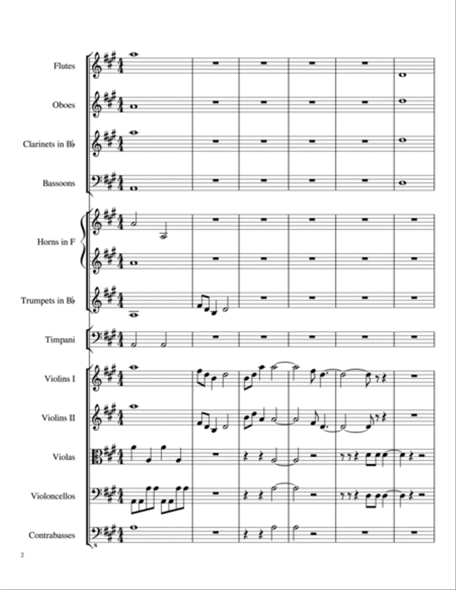 The Valley The Valley Full Orchestra scores gallery preview page 2