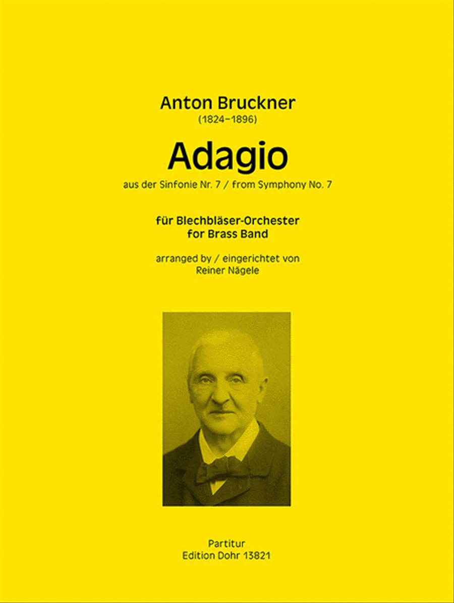 Adagio aus der Sinfonie Nr. 7 (für Brass Band (Blechbläser-Orchester)) Orchestra scores gallery preview page 1