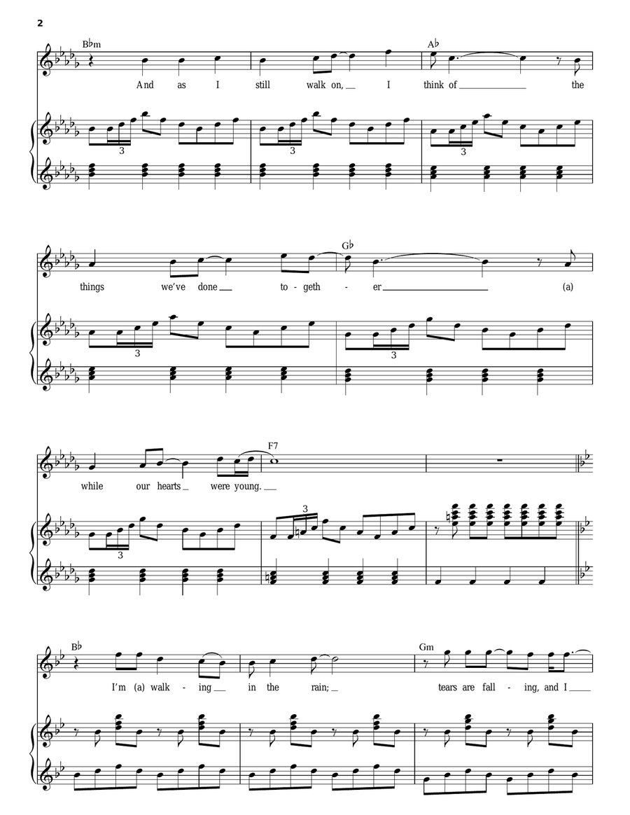 Runaway Piano, Vocal scores gallery preview page 2