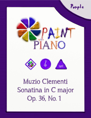 Clementi Sonatina No. 1, Op. 36 (easy to read edition)