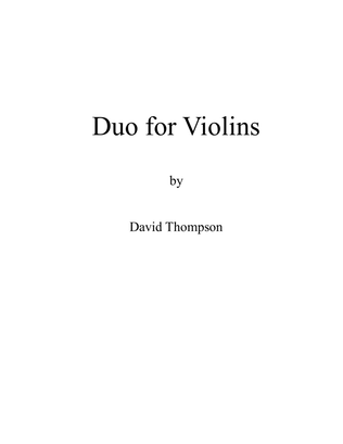 Duo for Two Violins