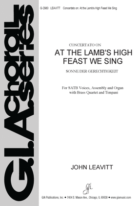 At the Lamb's High Feast We Sing - Instrument edition