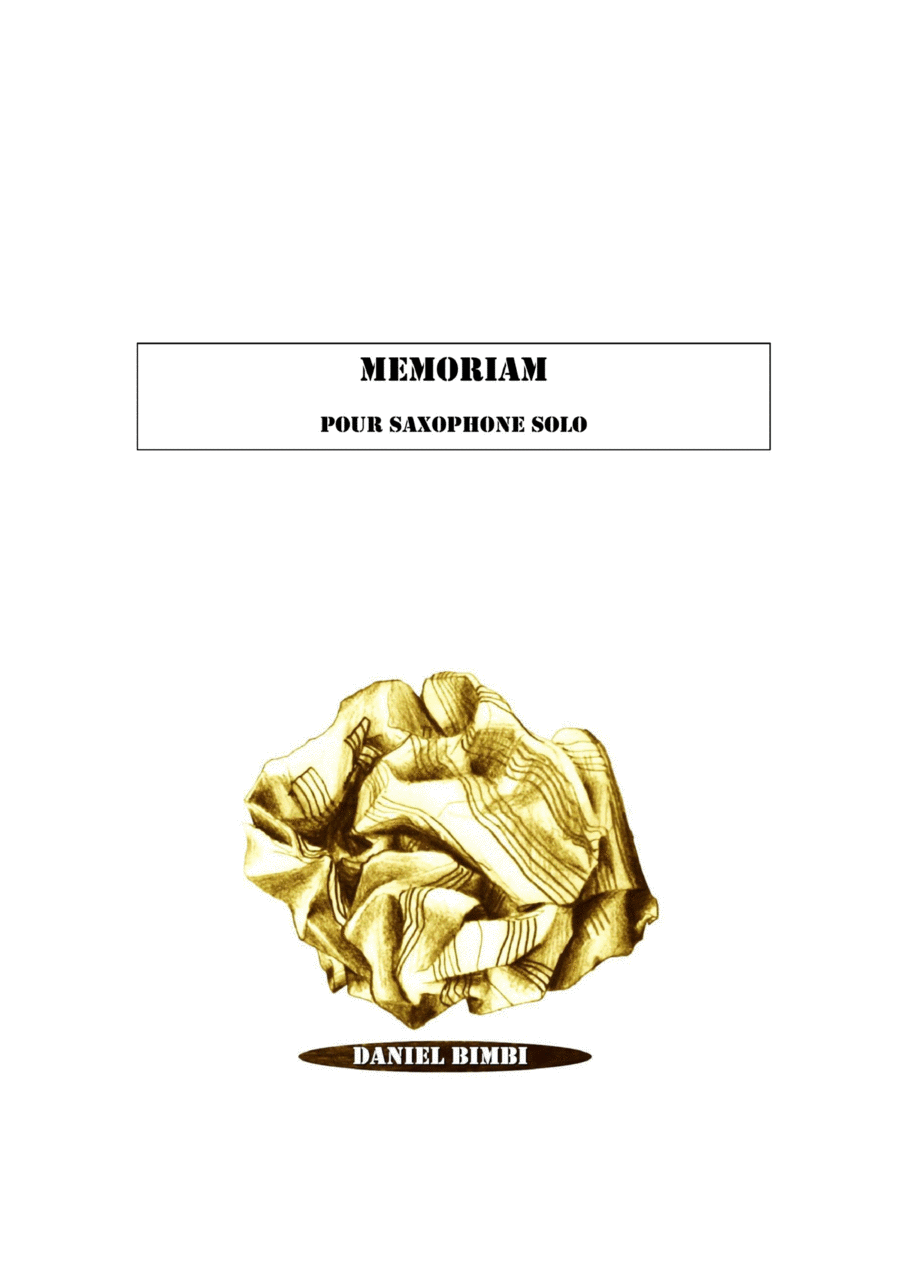 Memoriam Woodwind Quartet scores gallery preview page 1