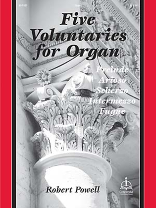 Book cover for Five Voluntaries for Organ
