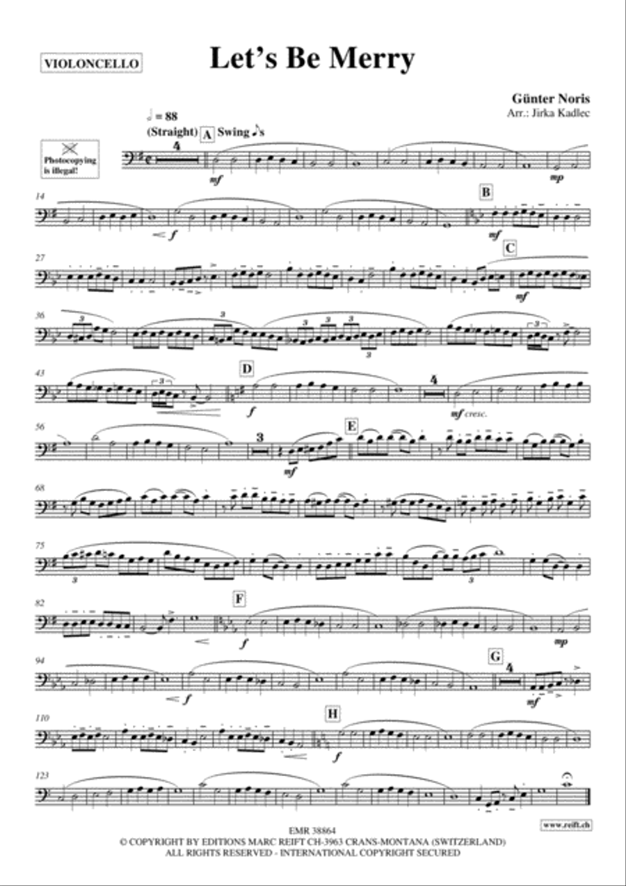 Let's Be Merry Let's Be Merry Piano Accompaniment scores gallery preview page 2