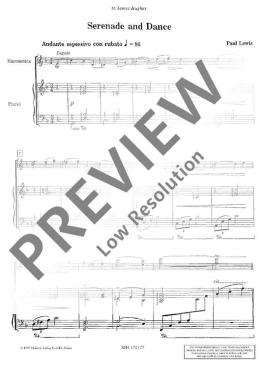 Serenade and Dance Violin Solo scores gallery preview page 4