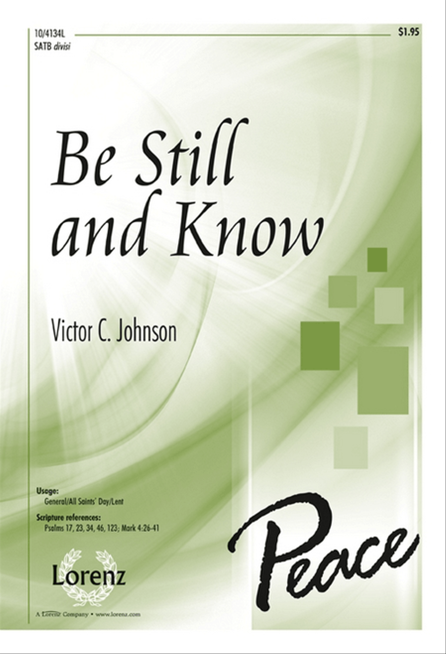 Be Still and Know Divisi scores gallery preview page 1
