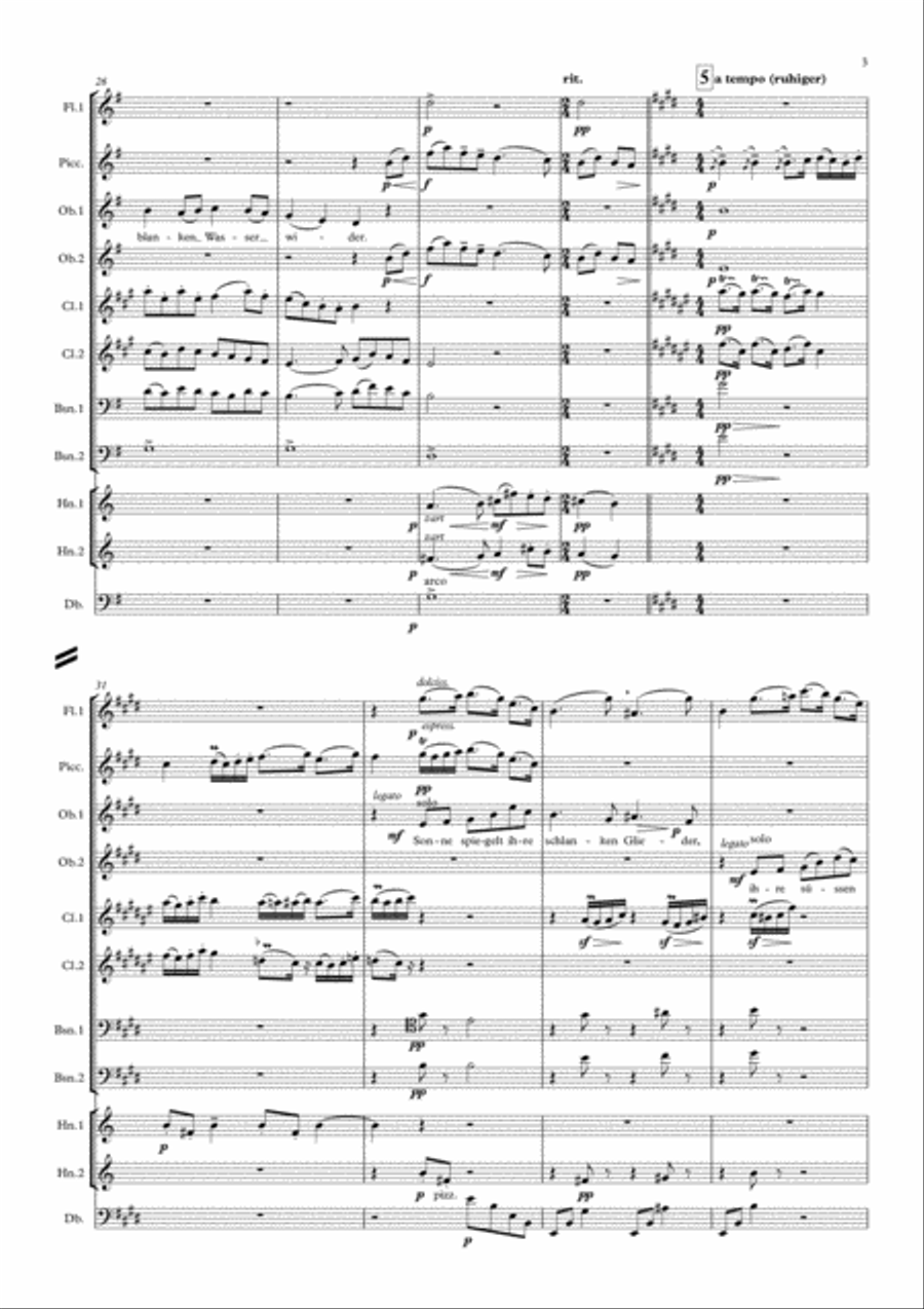 Von der Schoenheit (from Mahler's 