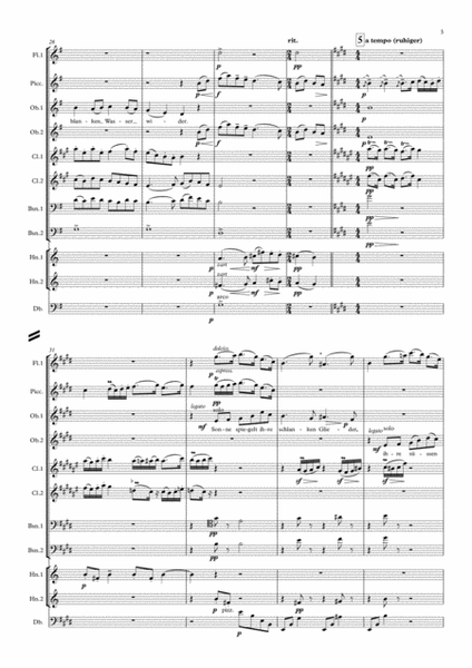 Von der Schoenheit (from Mahler's "Das Lied von der Erde") image number null