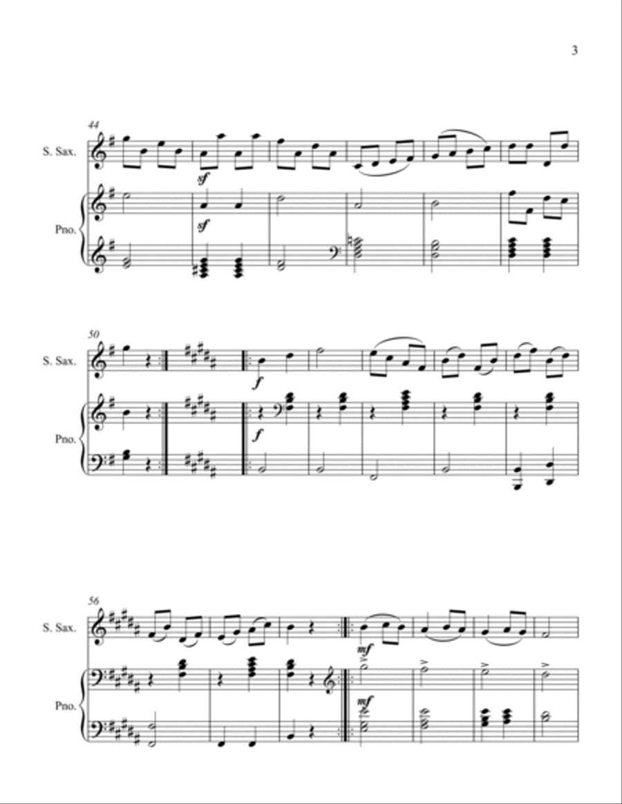 Ecossaises Woodwind Duet scores gallery preview page 3