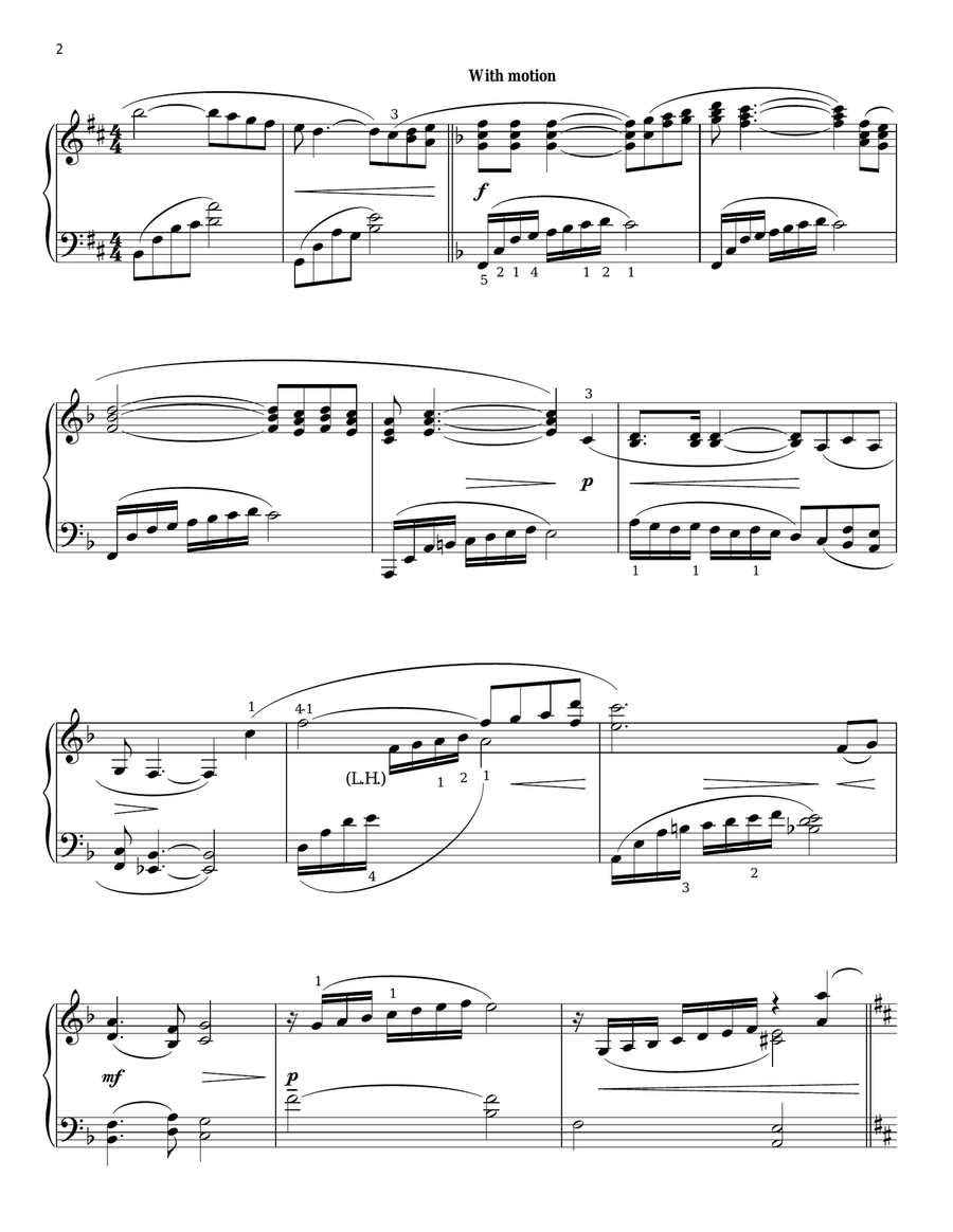 Shenandoah (arr. Phillip Keveren) Piano Solo scores gallery preview page 2