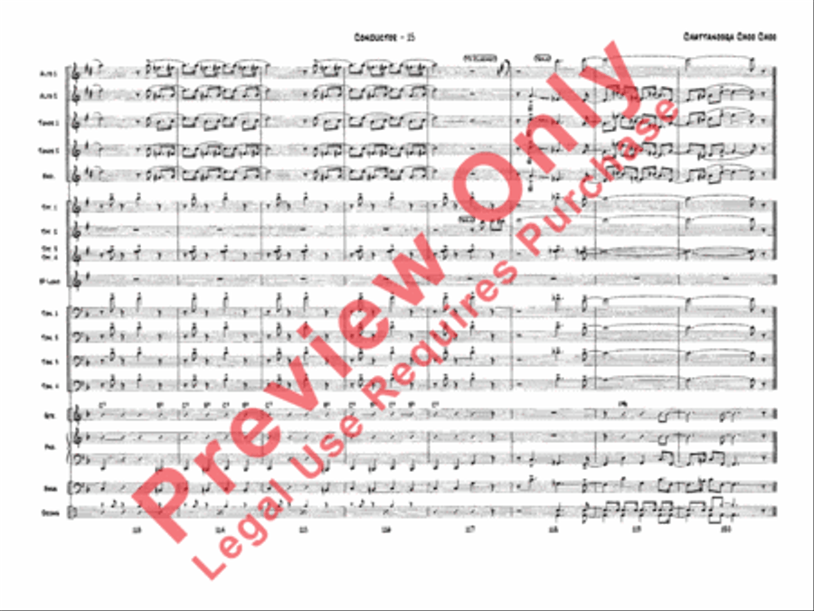 Chattanooga Choo Choo Chattanooga Choo Choo Jazz Ensemble scores gallery preview page 17
