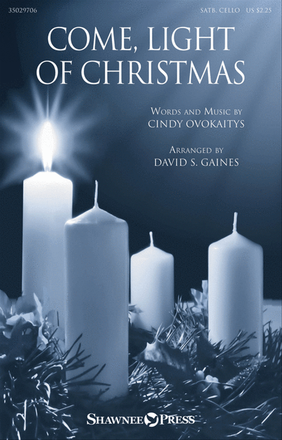 Come, Light Of Christmas 4-Part scores gallery preview page 1