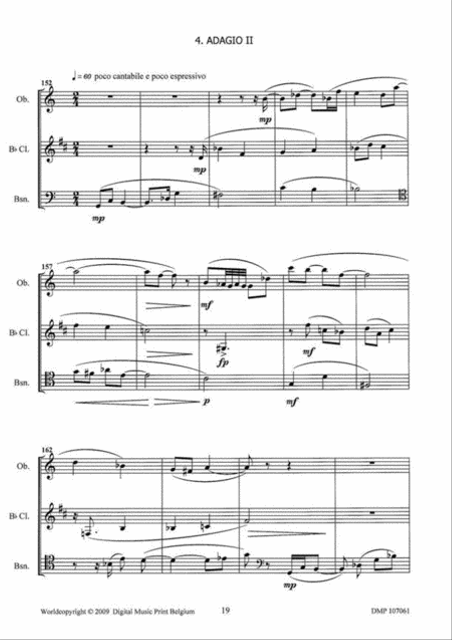 Trio Bassoon scores gallery preview page 6