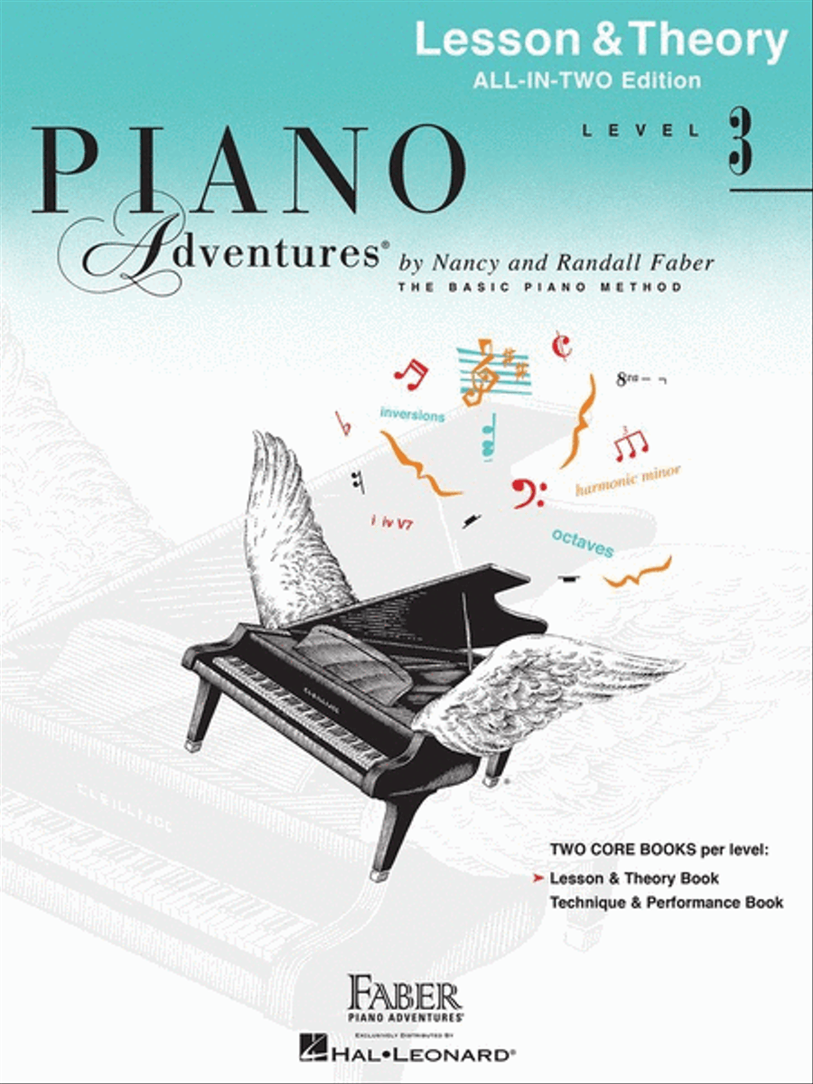 Piano Adventures All In Two 3 Lesson Theory Piano Method scores gallery preview page 1