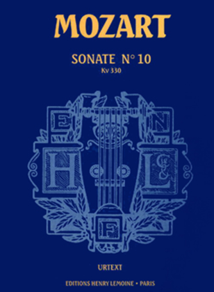 Book cover for Sonate No. 10 KV330