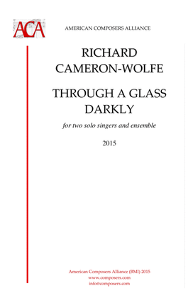 [Cameron-Wolfe] Through a Glass, Darkly