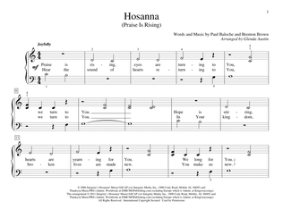 Hosanna (Praise Is Rising)